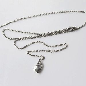 Tiffany's Sterling Silver Chain With Small Lock